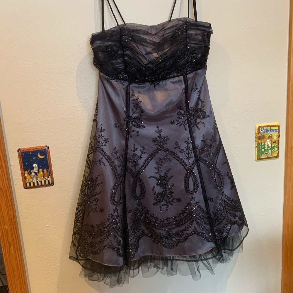 Special Occasion Formal Dress with Embroidery
